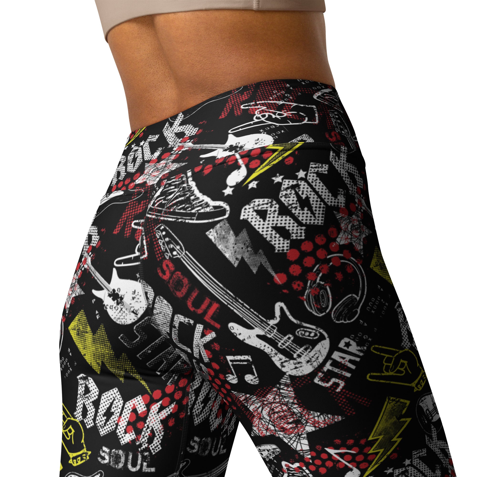 I Wanna Rock Yoga Leggings